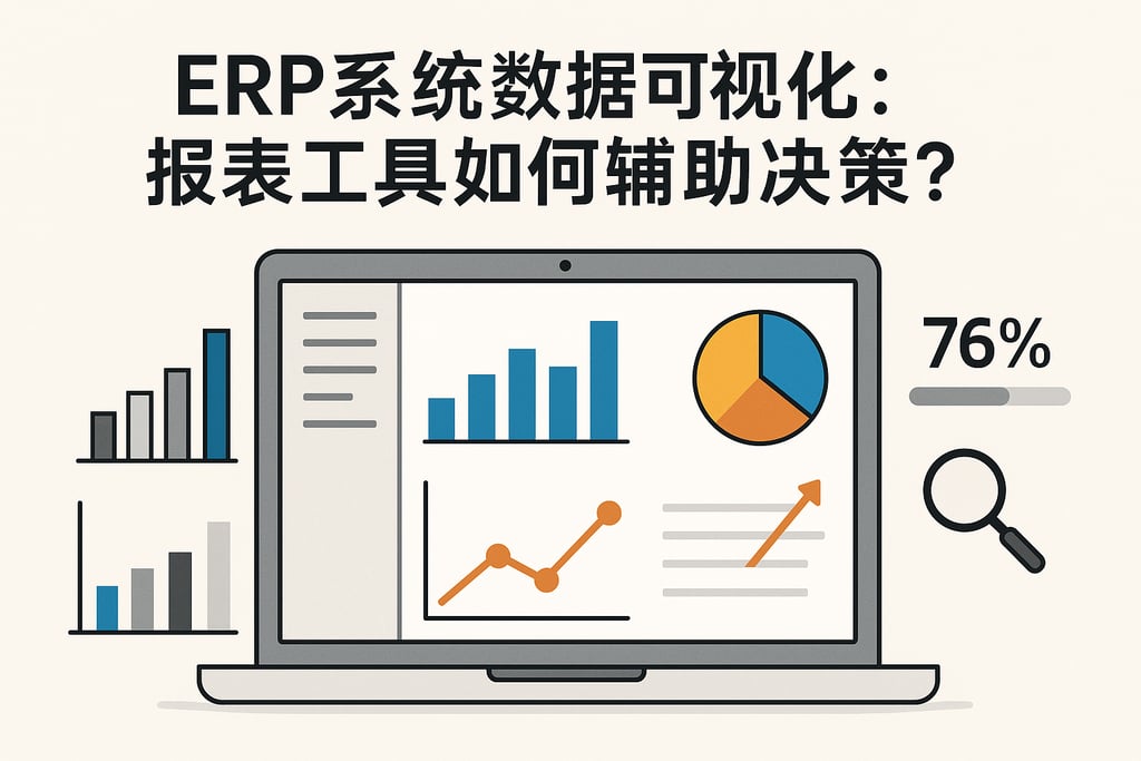 ERP 系统数据可视化：报表工具如何辅助决策？